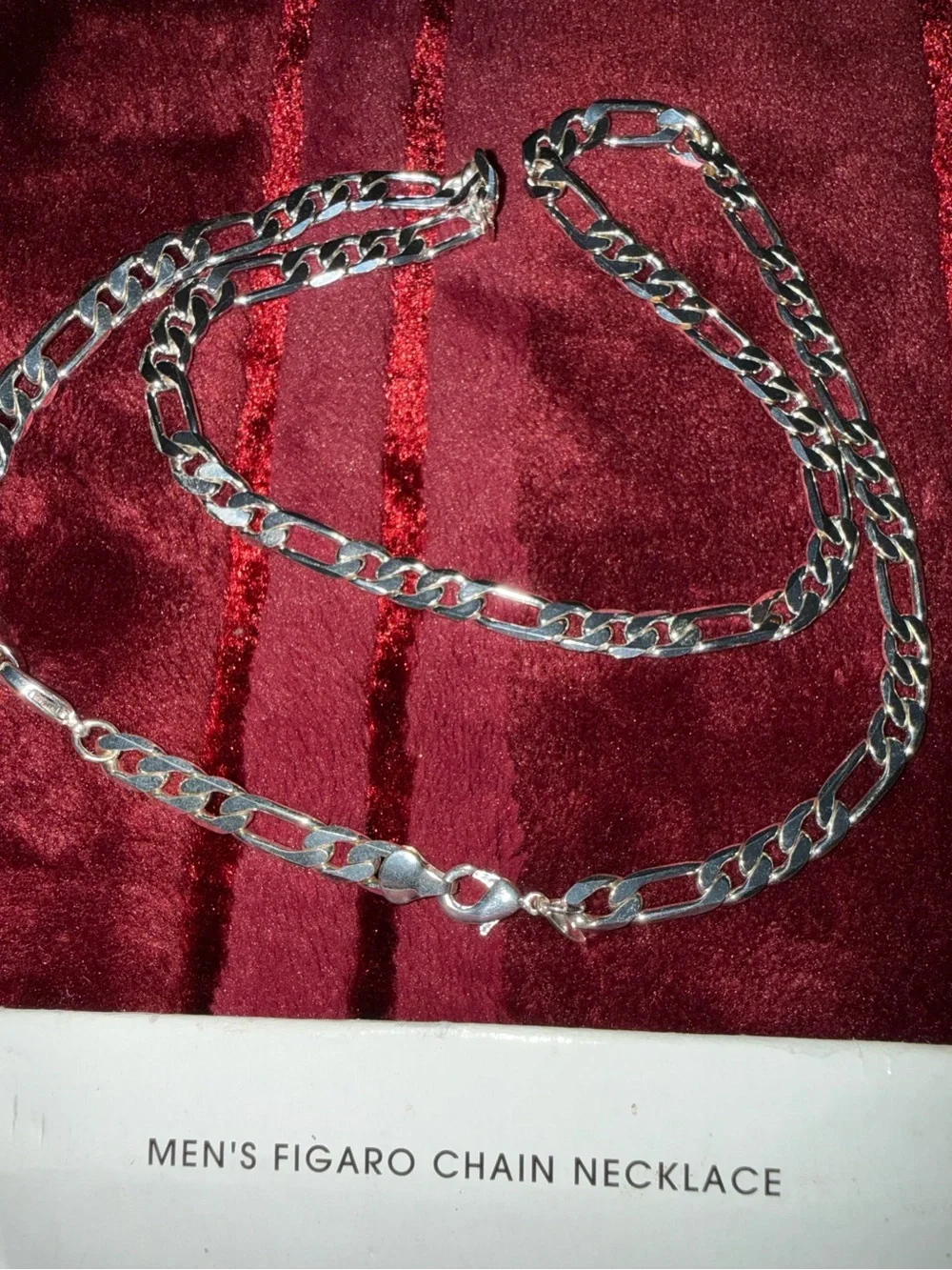 Avon Men's Figaro Chain Necklace